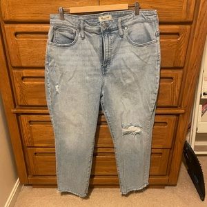 Madewell Curvy Perfect Vintage Jean (petite)